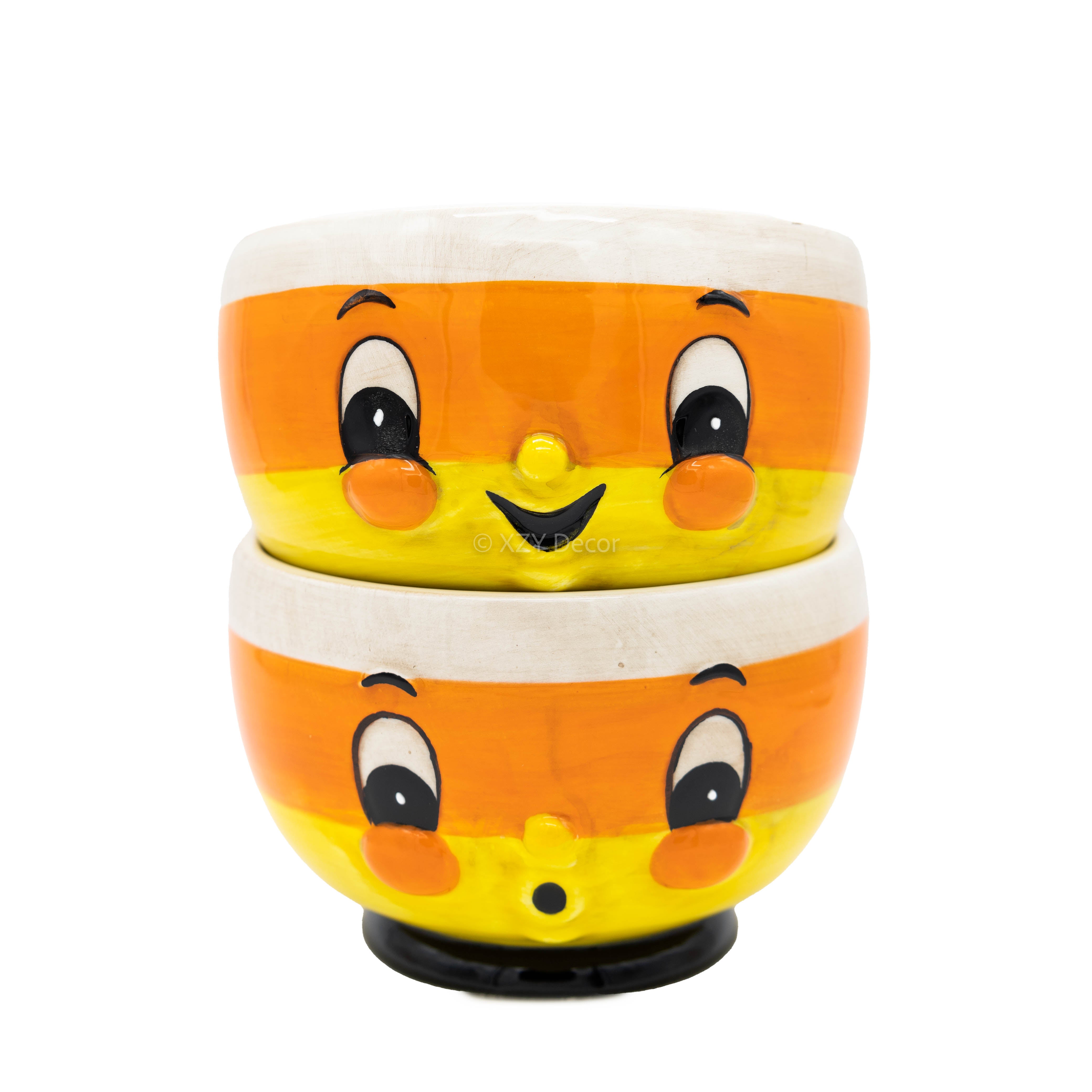 Johanna hotsell Parker Halloween Candy Corn Bowls