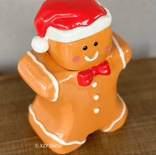 Load image into Gallery viewer, Gingerbread Cookie Canister
