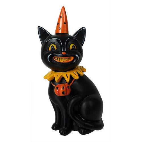 Johanna Parker Black Cat Pumpkin Necklace H7812